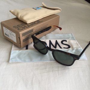 TOMS Noah Polarized Sunglasses Tortoise/Off-White/HoneyTortoise